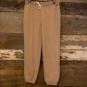 French Terry Cinched Hem Joggers on 